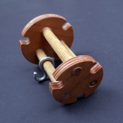 Ropemaking top- the poor man's version